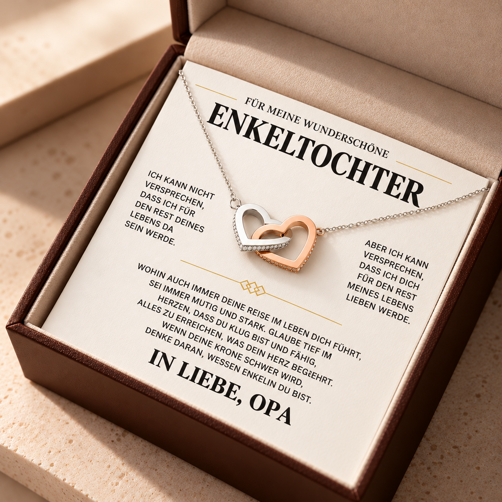 Für Meine Enkeltochter - Herz-Halskette