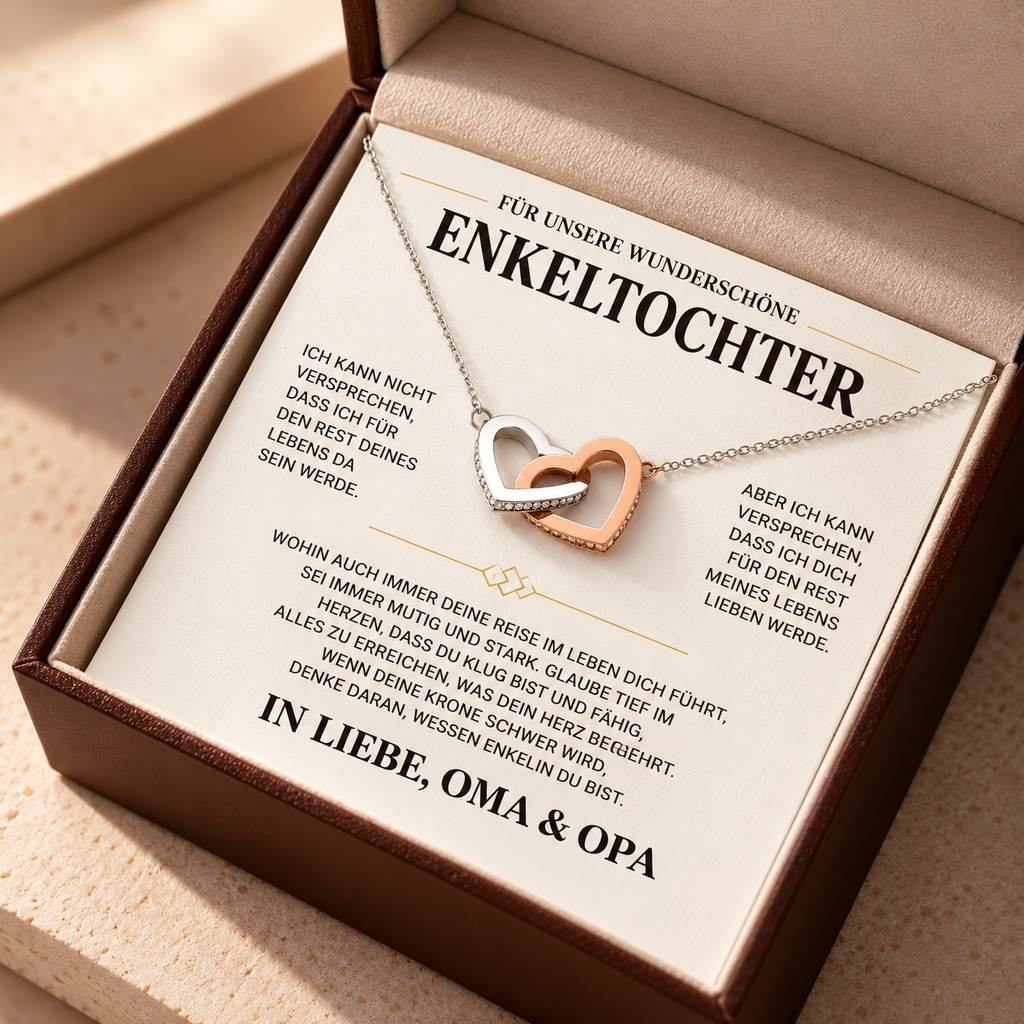 Für Meine Enkeltochter - Herz-Halskette