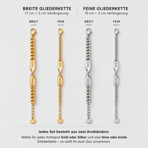 Amore Armband - 2er-Set
